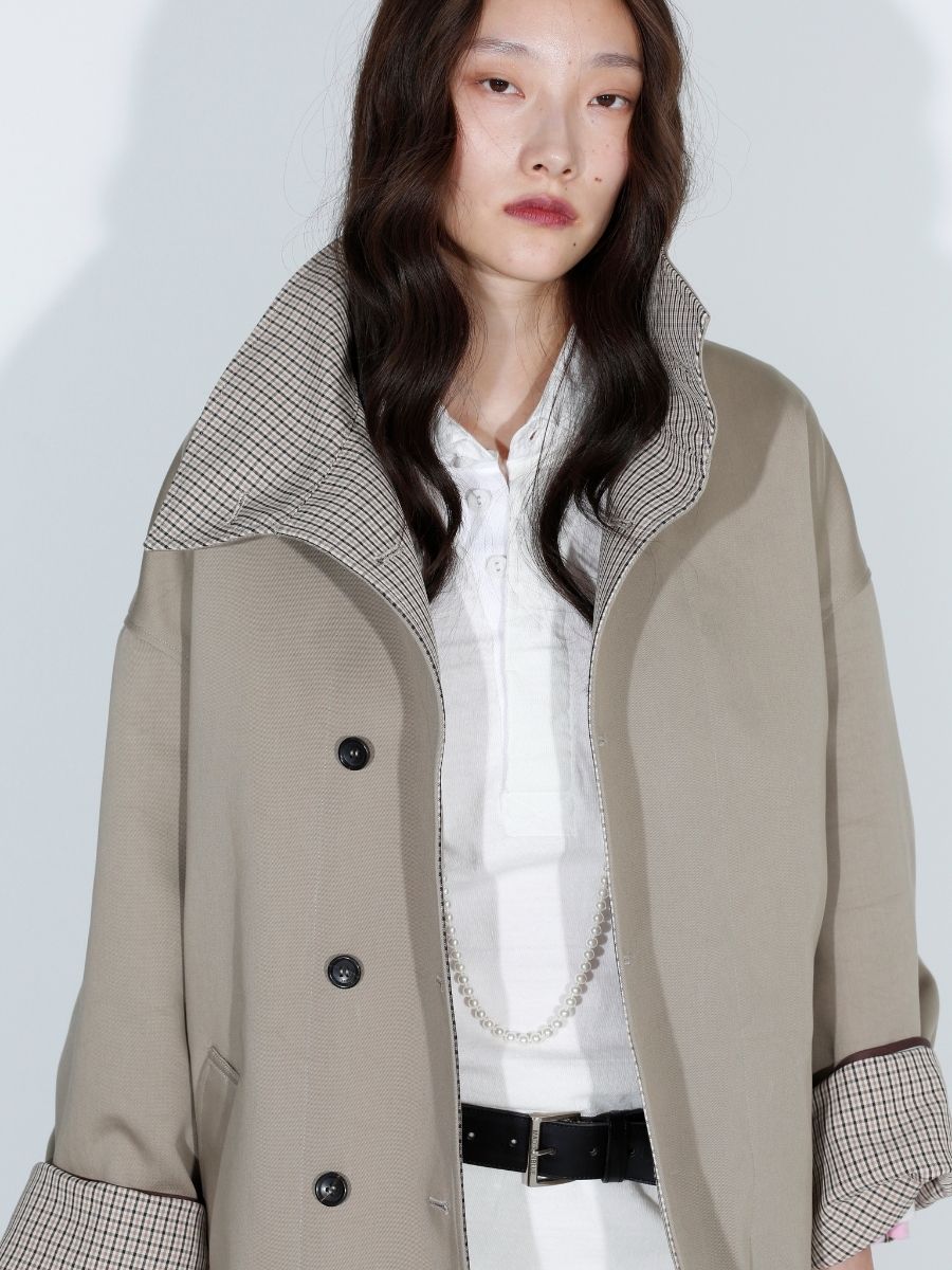 SINGLE TRENCH COAT