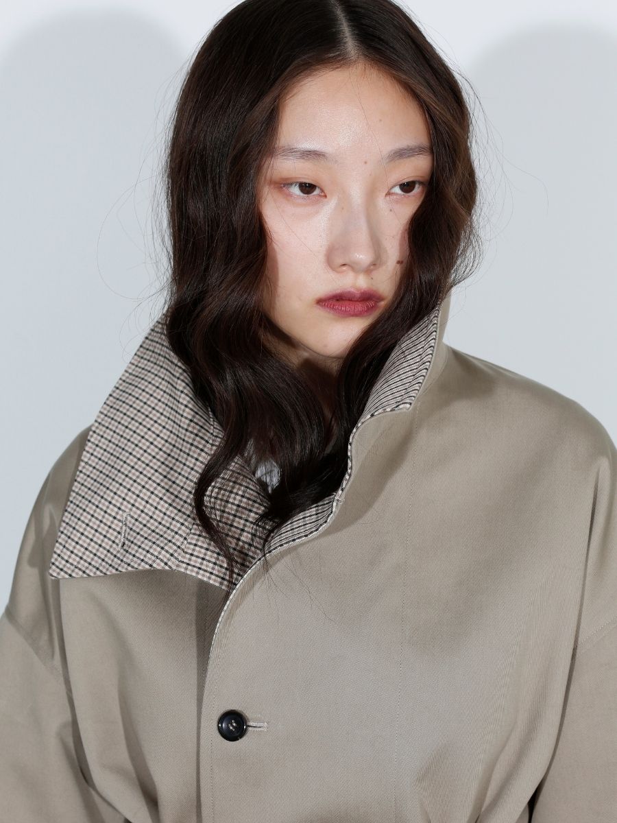 SINGLE TRENCH COAT