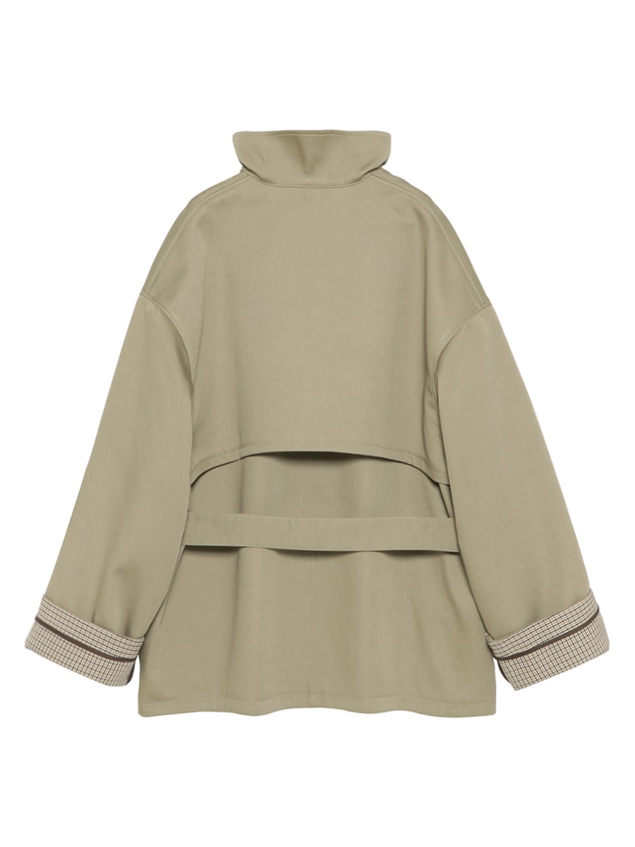 SINGLE TRENCH COAT