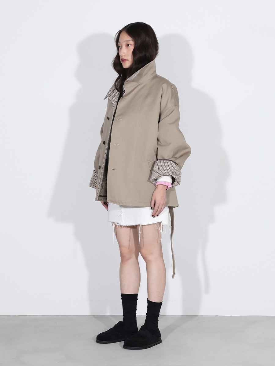 SINGLE TRENCH COAT