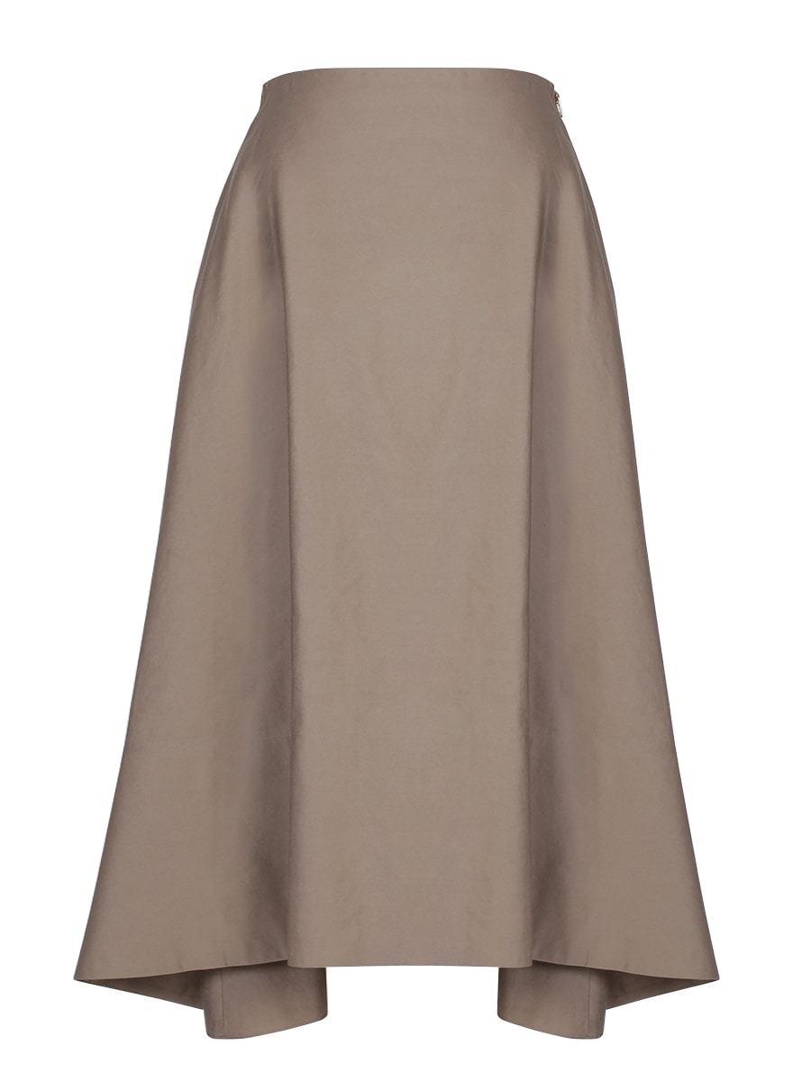 美品 MADISONBLUE 24SS MI-MOLLET FLARE SK S MI-MOLLET FLARE SK OX | SKIRT,PICK UP - SUMMER SKIRT