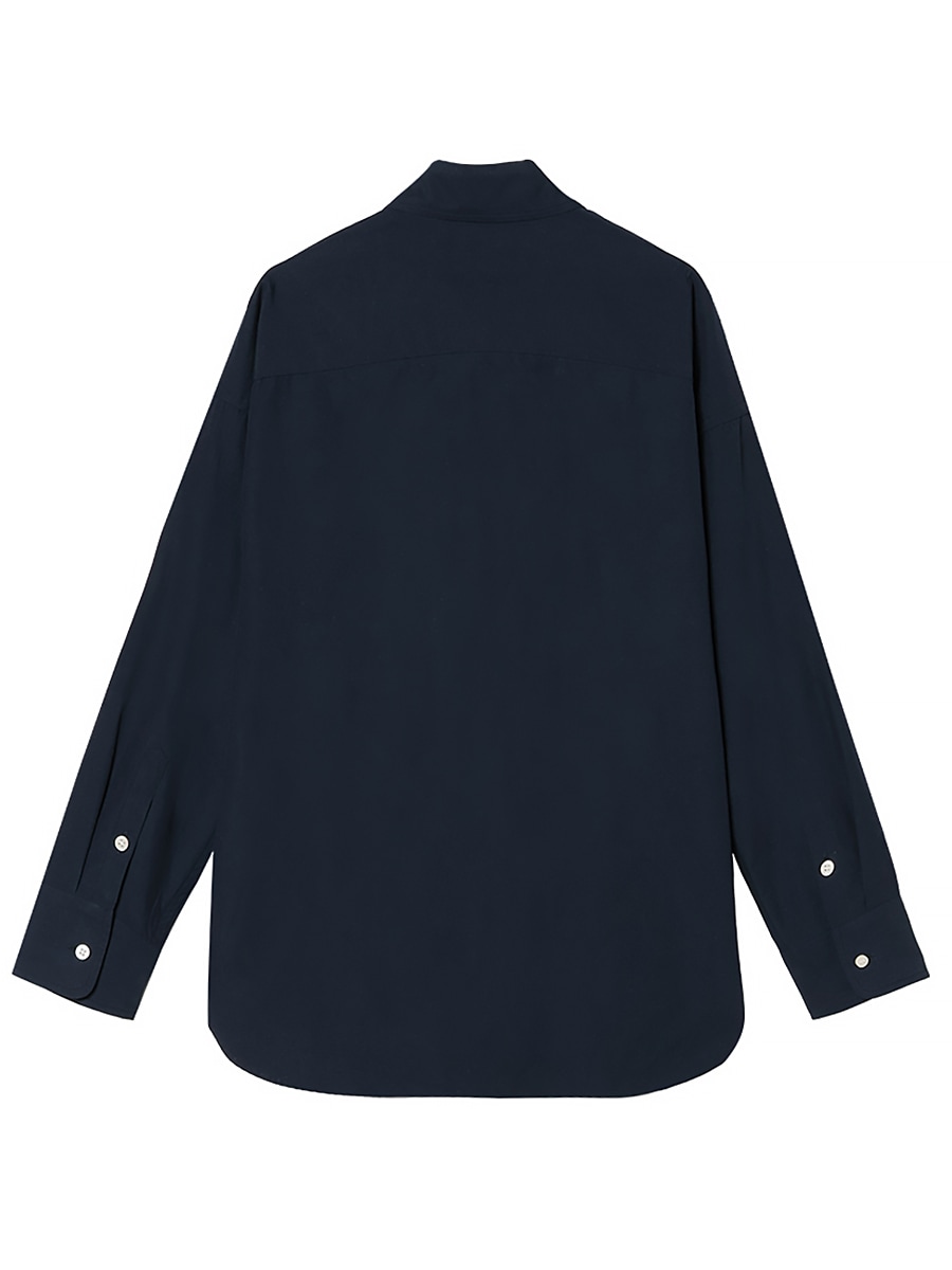 MADISONBLUE J.BRADLEY SHIRT 半袖シャツ 黒　L相当 MADISONBLUE J.BRADLEY SHIRT 半袖シャツ 黒 L相当