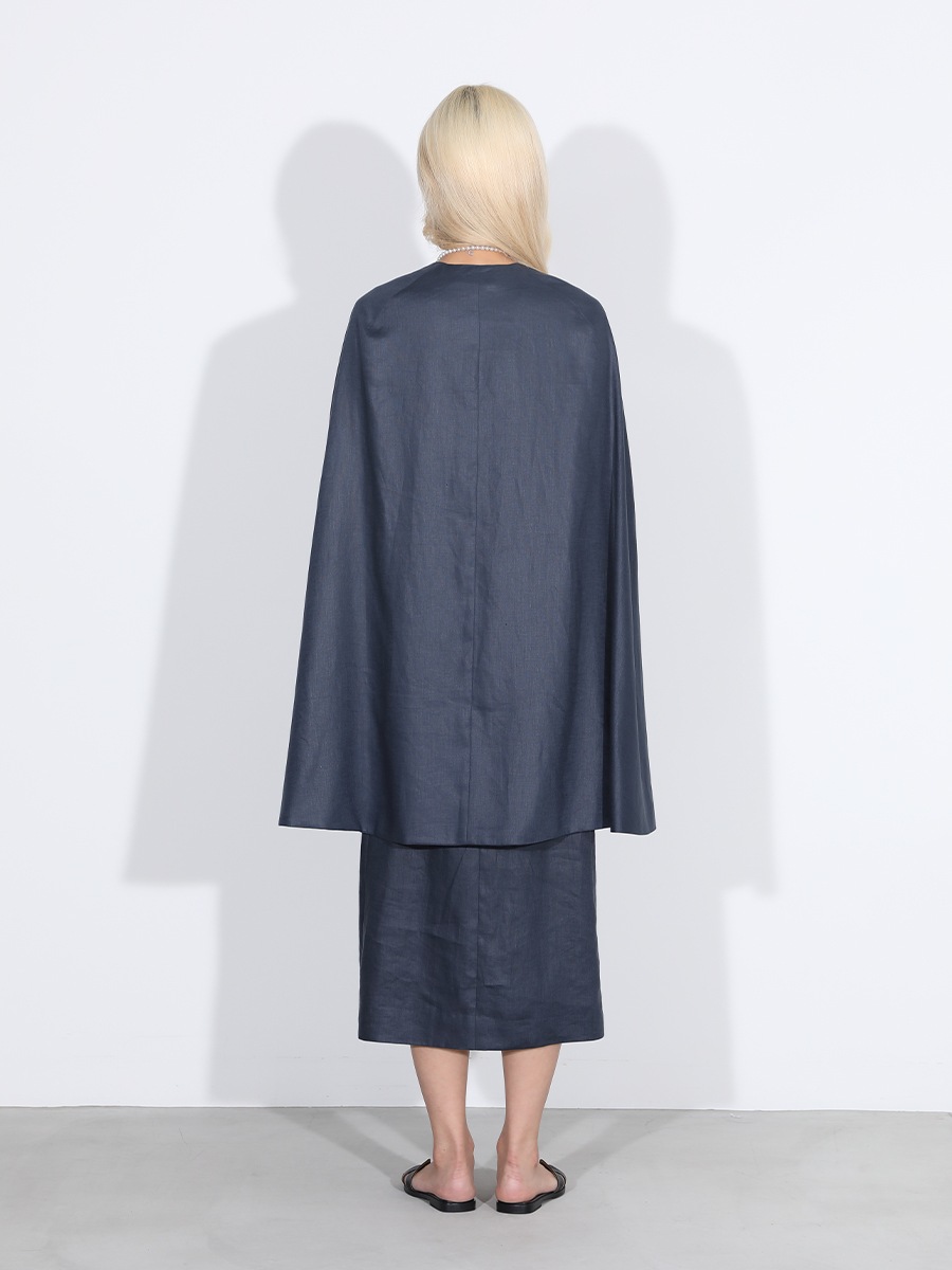 SIDE SLIT CAPE LINEN | 2026SS PRE ORDER,26SS Vol.1 | MADISONBLUE