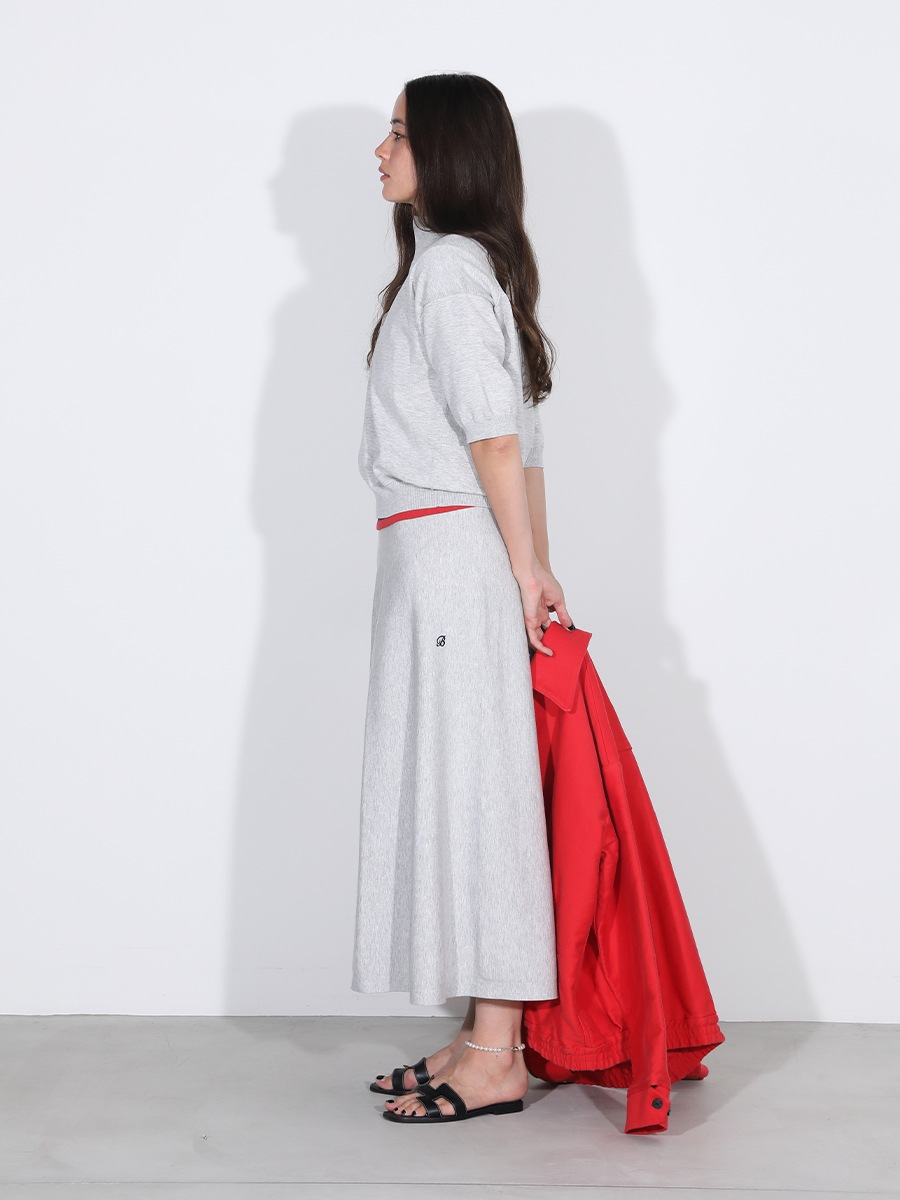 KNIT FLARE SKIRT | 2026SS PRE ORDER,26SS Vol.1 | MADISONBLUE