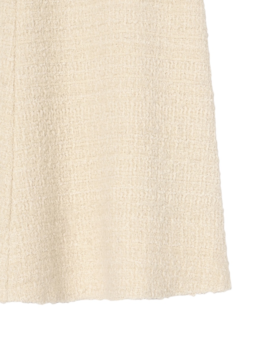 ＜SOLD OUT＞PANEL FLARE LONG SK TWEED