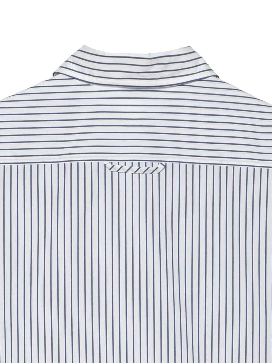 PIN STPIPE FIT シャツ MOUSSY | PIN STRIPE FIT シャツ (シャツ・ブラウス ) |SHEL