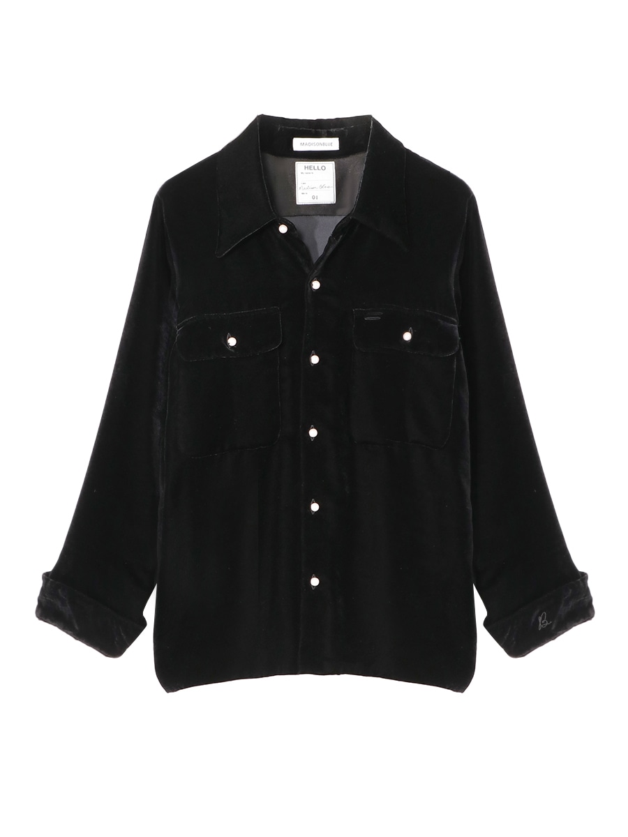 MADAME WORK SH VELVET | SHIRT/BLOUSE | MADISONBLUE