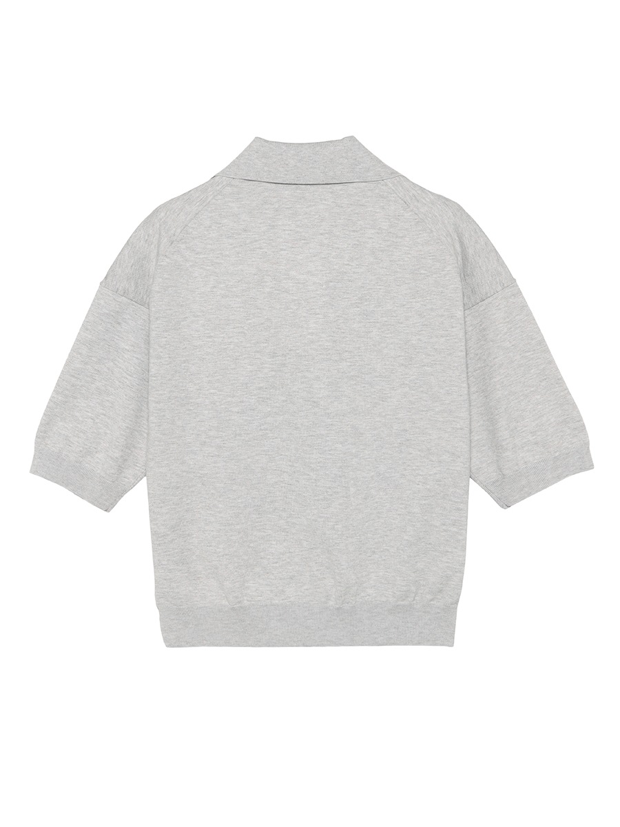 SKIPPER HALF SLEEVE KNIT