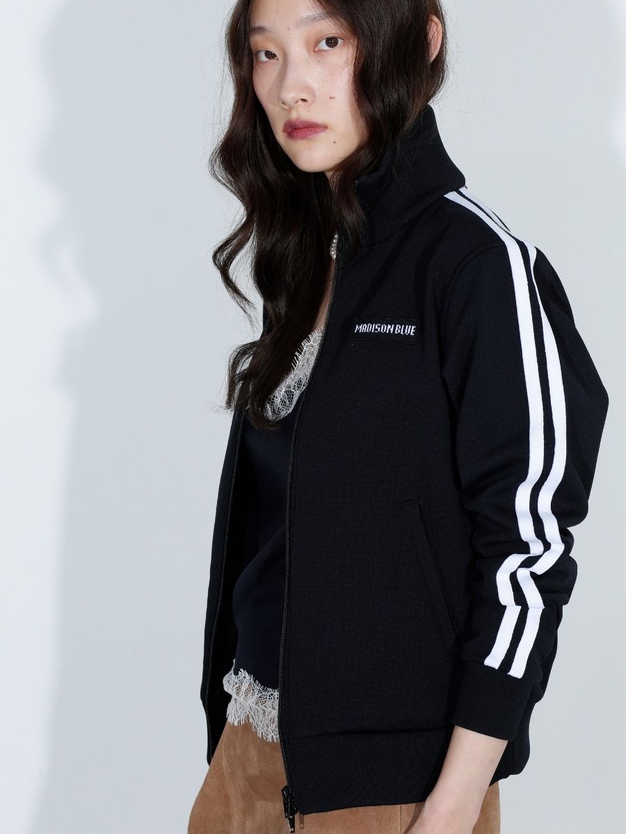 TRACK KNIT JACKET | ALL | MADISONBLUE