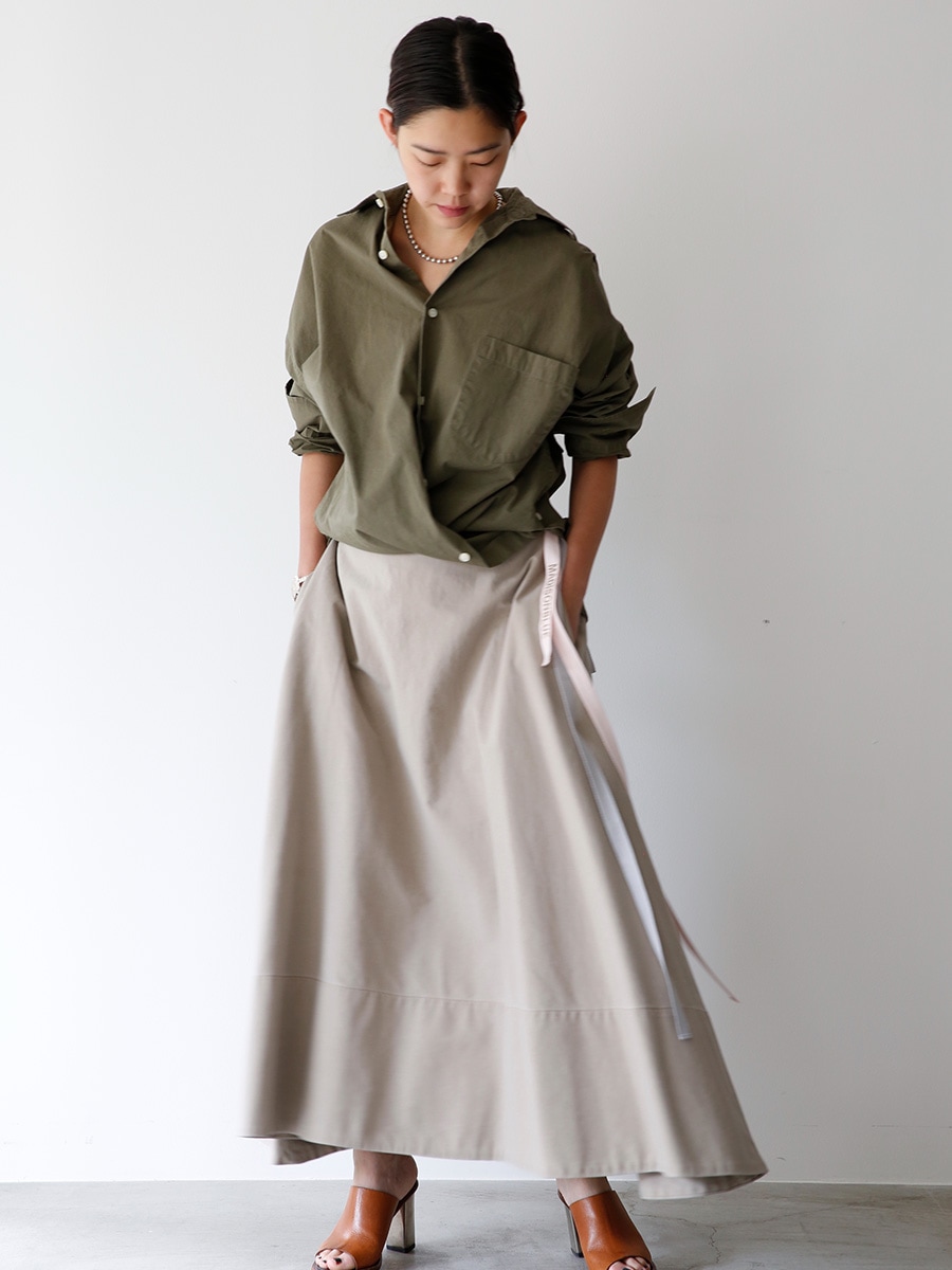 美品　マディソンブルー　ソフィーバックサテン　ロングスカート　02 希少サイズ SOFIE BACK SATIN TIGHT LONG SKIRT | SKIRT | MADISONBLUE