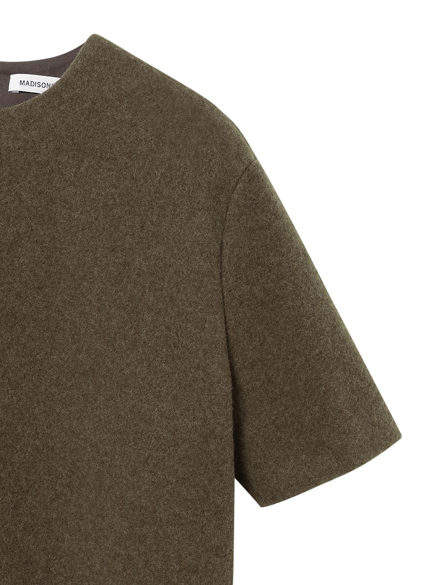 BACK FASTENER S/S SACK DRESS MOSSER