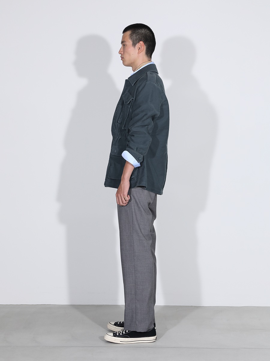 LOW WAIST WIDE-LEG PT PE/W