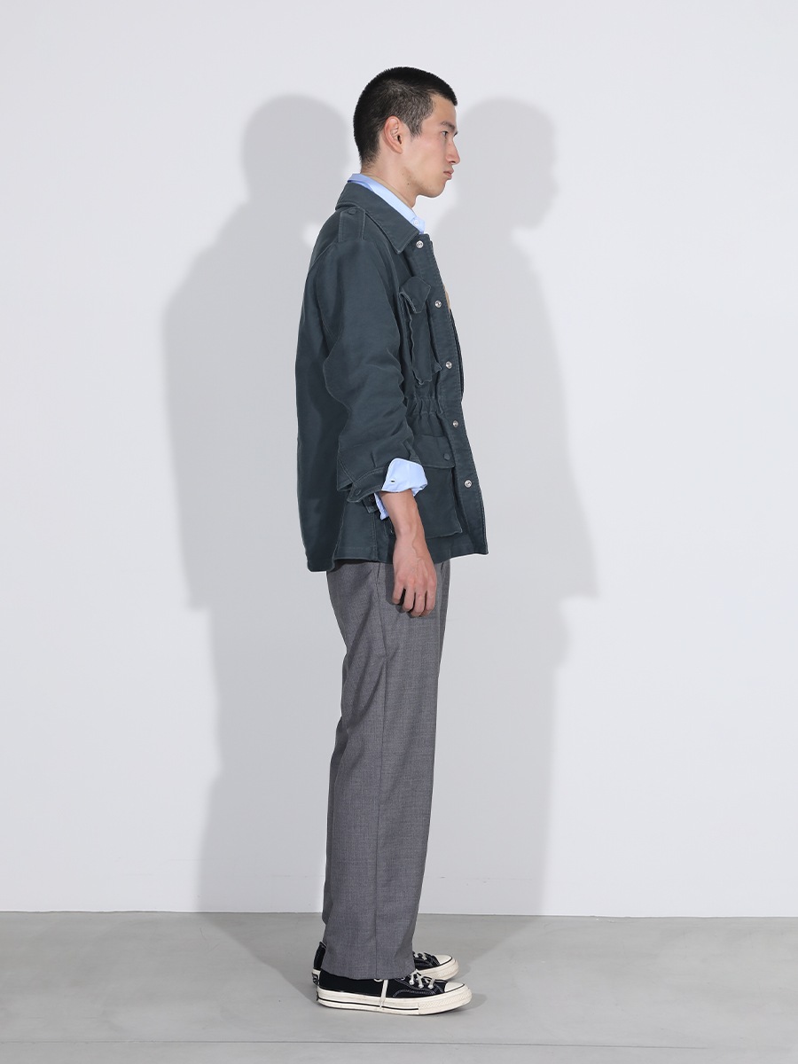 LOW WAIST WIDE-LEG PT PE/W
