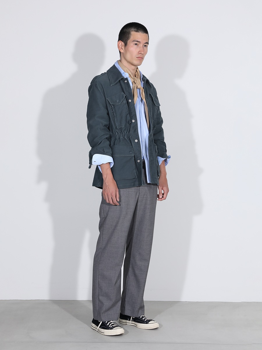 LOW WAIST WIDE-LEG PT PE/W