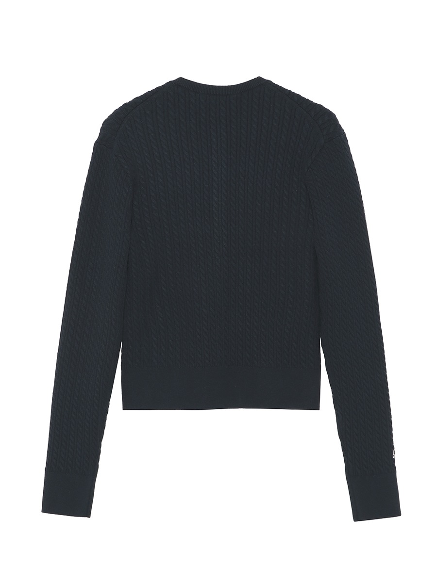 CABLE KNIT CARDIGAN