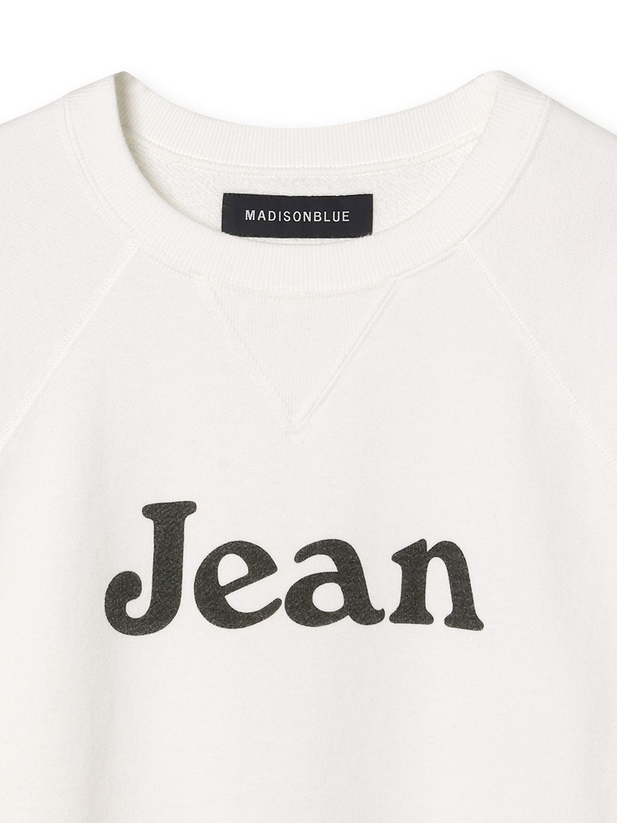 JEAN CREW NECK SWEAT | WOMEN | MADISONBLUE