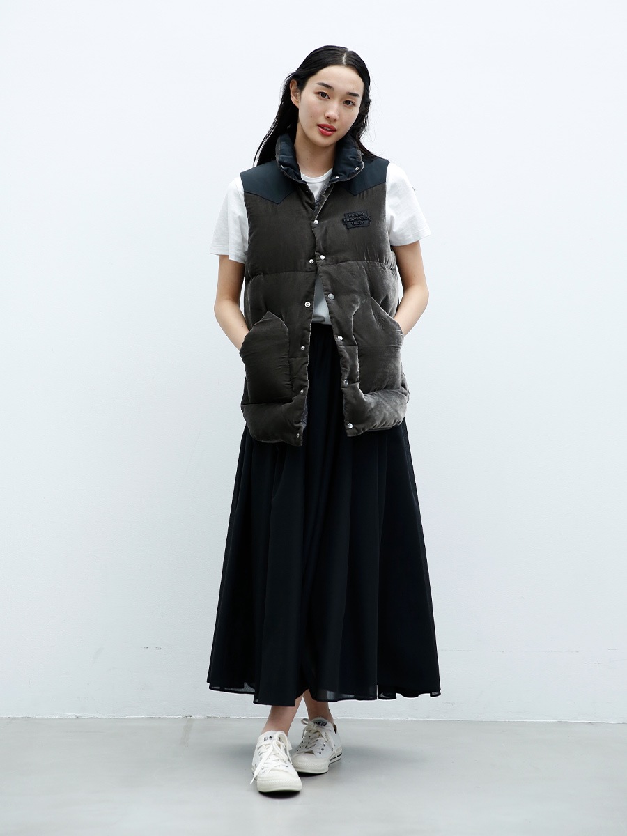 GATHER SK W/PE | SKIRT | MADISONBLUE