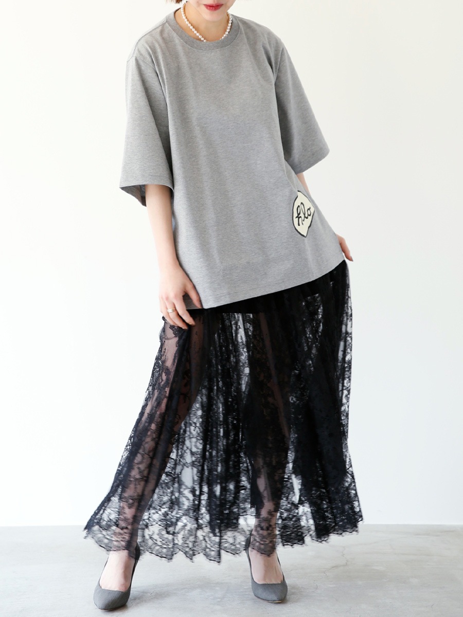 <SOLD OUT>GATHER SK TULLE LACE
