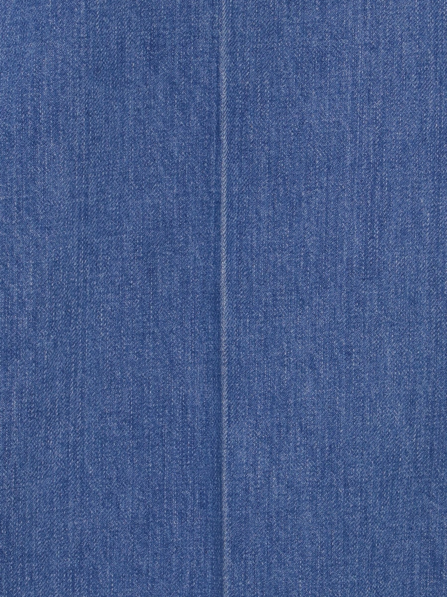 CENTER CREASE FLARE PANTS DENIM