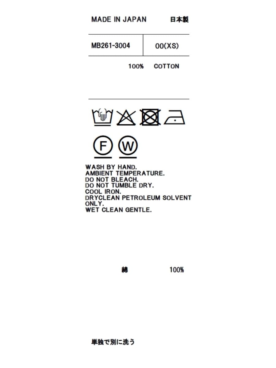 CENTER CREASE FLARE PANTS DENIM