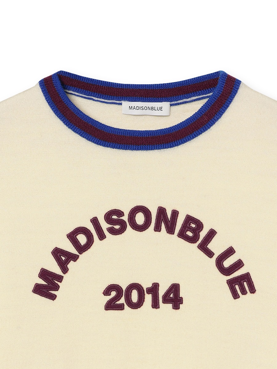 SPORTS KNIT TEE | WOMEN,2026FW | MADISONBLUE