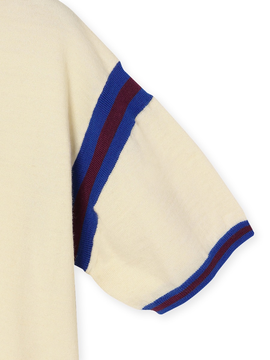 SPORTS KNIT TEE | WOMEN,2026FW | MADISONBLUE