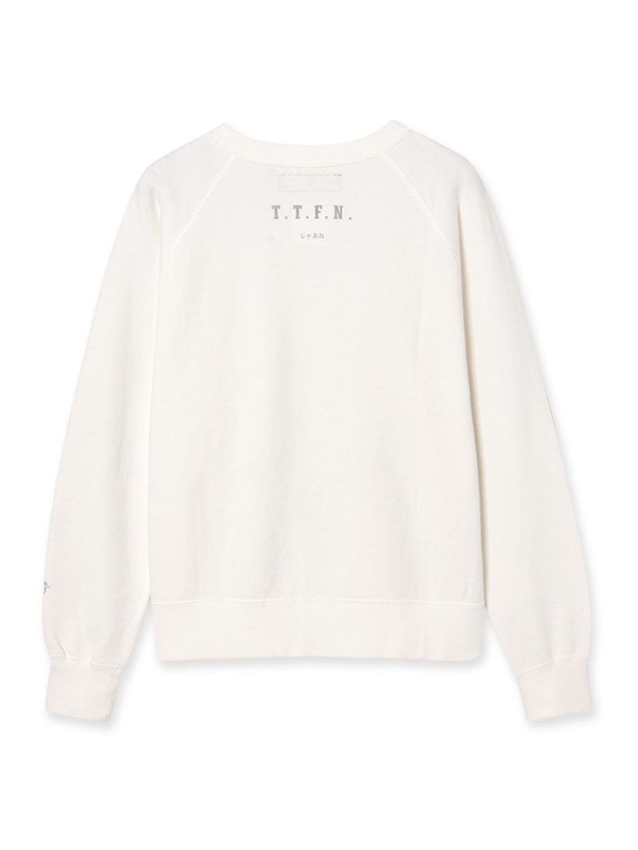 GRAFFITI CREW NECK SWEAT | WOMEN,2026FW,2026FW PRE ORDER,2026FW
