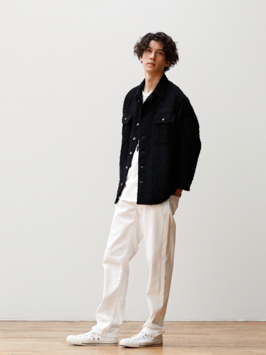 BI-COLOR LONG SLEEVE TEE