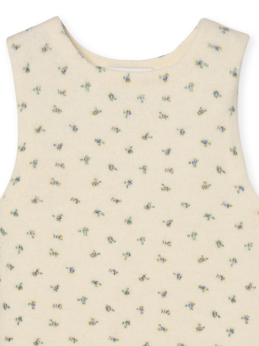 FLOWER PRINT AMERICAN SLEEVE TANK | WOMEN,2026FW,2026FW | MADISONBLUE
