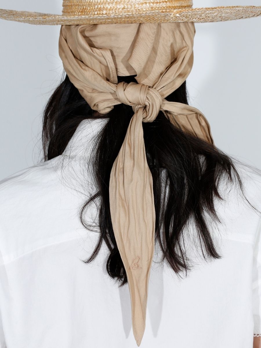 DIAMONDS SCARF EMBROIDERY C/ME