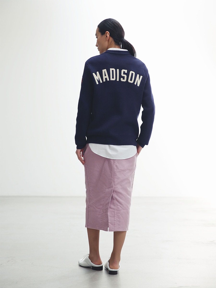 CREW NECK KNIT | MEN,2026FW | MADISONBLUE