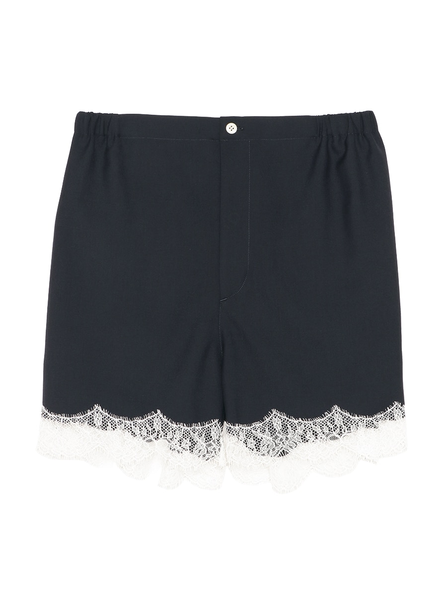 BOXER SHORTS LACE PE/W