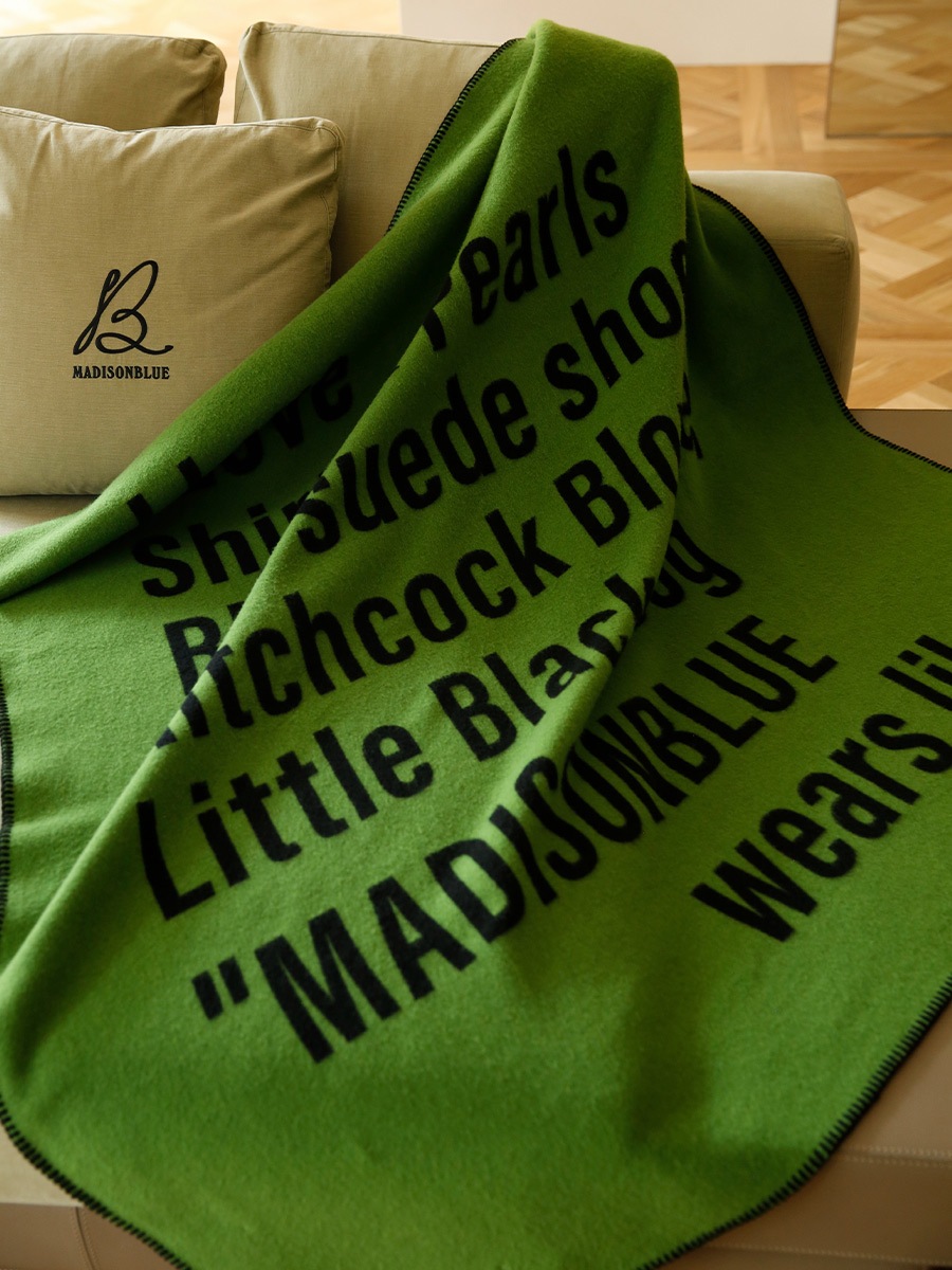 直営限定＞MESSAGE BLANKET | 2025FW PRE ORDER | MADISONBLUE