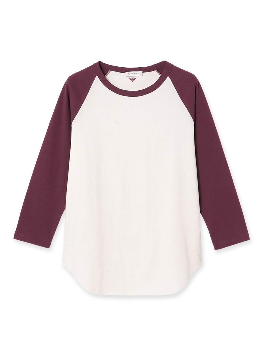 RAGLAN SLEEVE TEE MNS | MEN | MADISONBLUE
