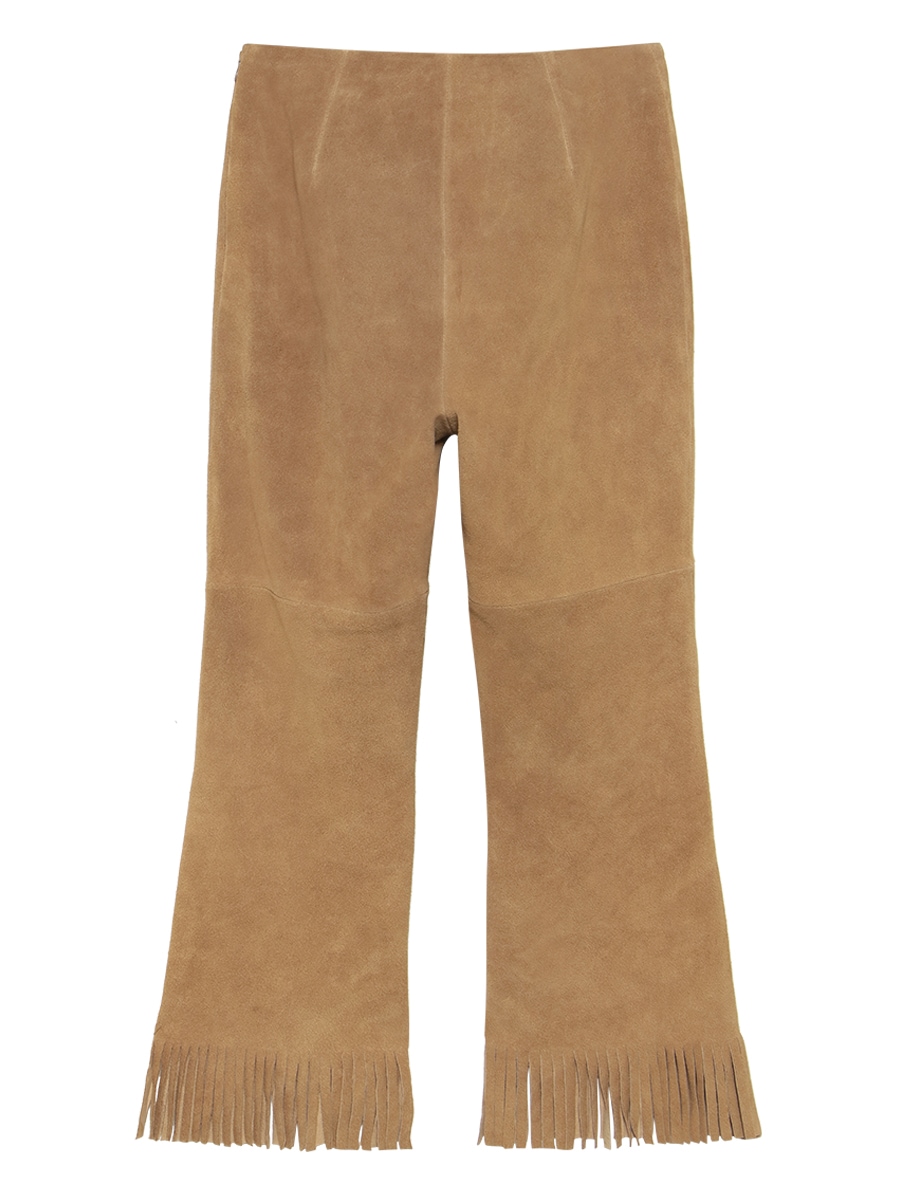 FRINGE PANTS SUEDE