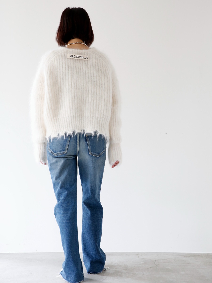DAMAGE CD MOHAIR | WOMEN | MADISONBLUE