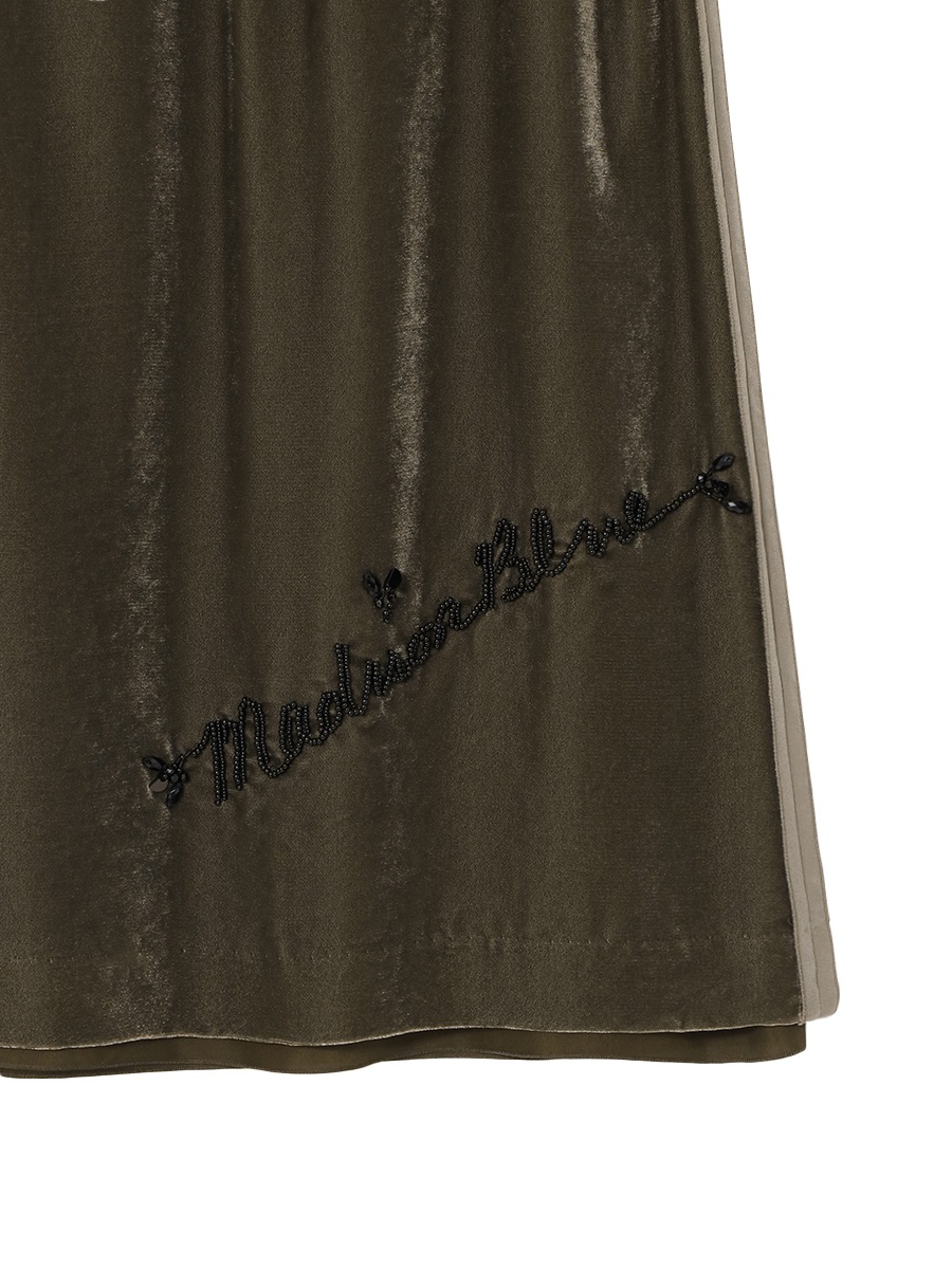 WAIST ELASTIC TIGHT SK VELVET