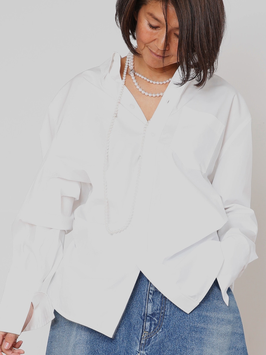 新作 SH TWISTED SWING OX MADISONBLUE | SHIRT/BLOUSE | トップス