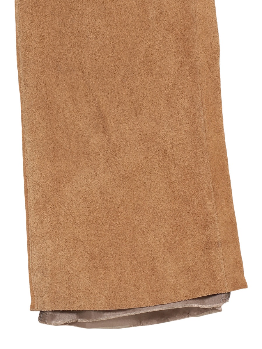 HEM CUT STRAIGHT PT SUEDE MNS