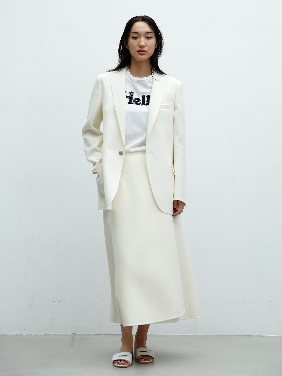 A LINE WRAP SK WOOL