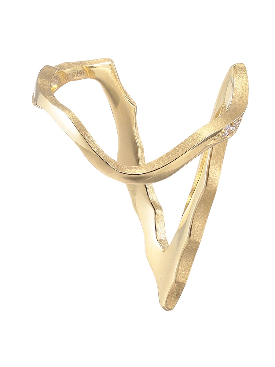 MB KINTSUGI VICTORIA PAVE DIAMOND RING