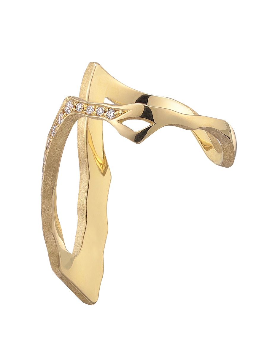 MB KINTSUGI VICTORIA PAVE DIAMOND RING