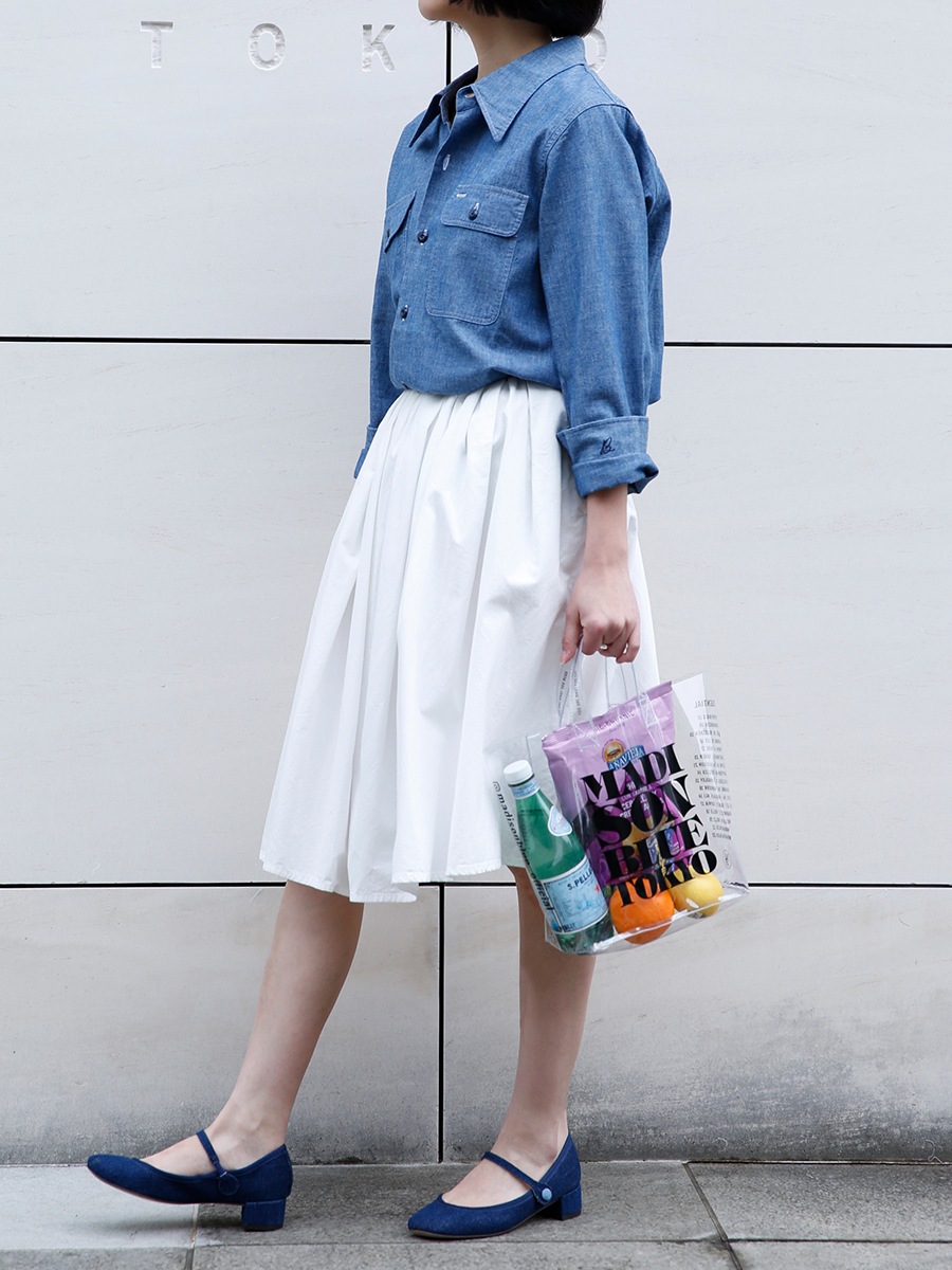 PUFFY KNEE-LENGTH SK W/O