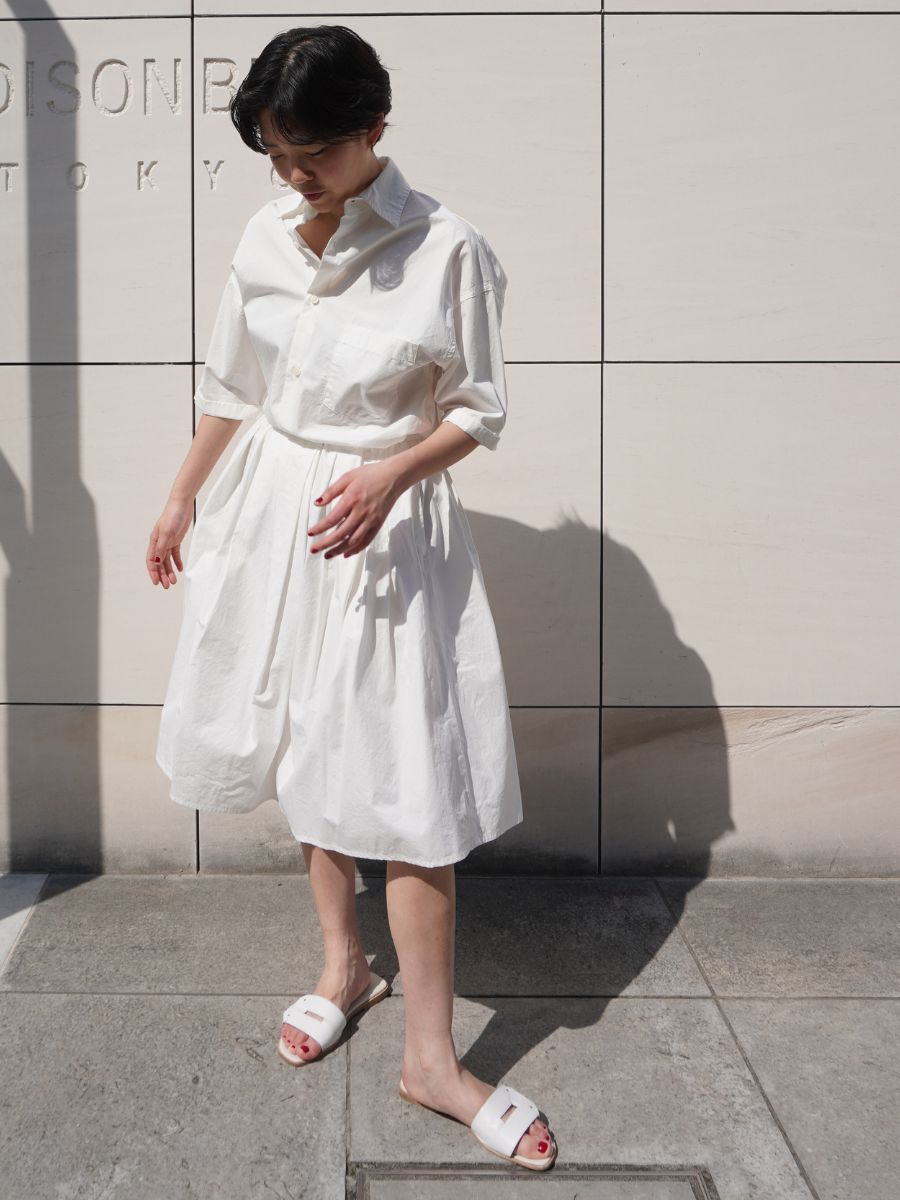 PUFFY KNEE-LENGTH SK W/O