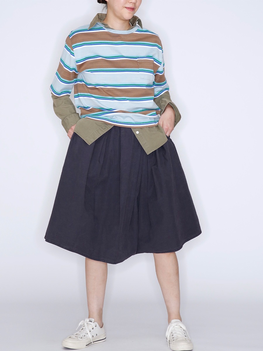 PUFFY KNEE-LENGTH SK W/O