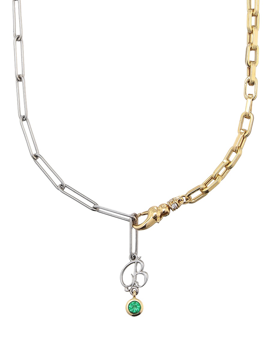 MB DUO CHAIN NECKLACE