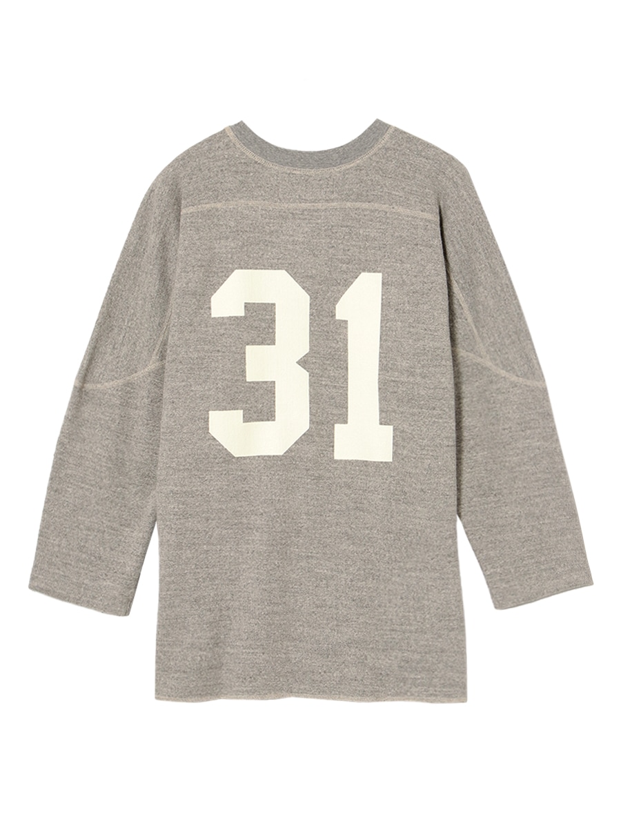 本日特価！！匿名 新品 マディソンブルーFOOTBALL TEE SWEAT MADISONBLUE(マディソンブルー)のFOOTBALL TEE SWEAT通販