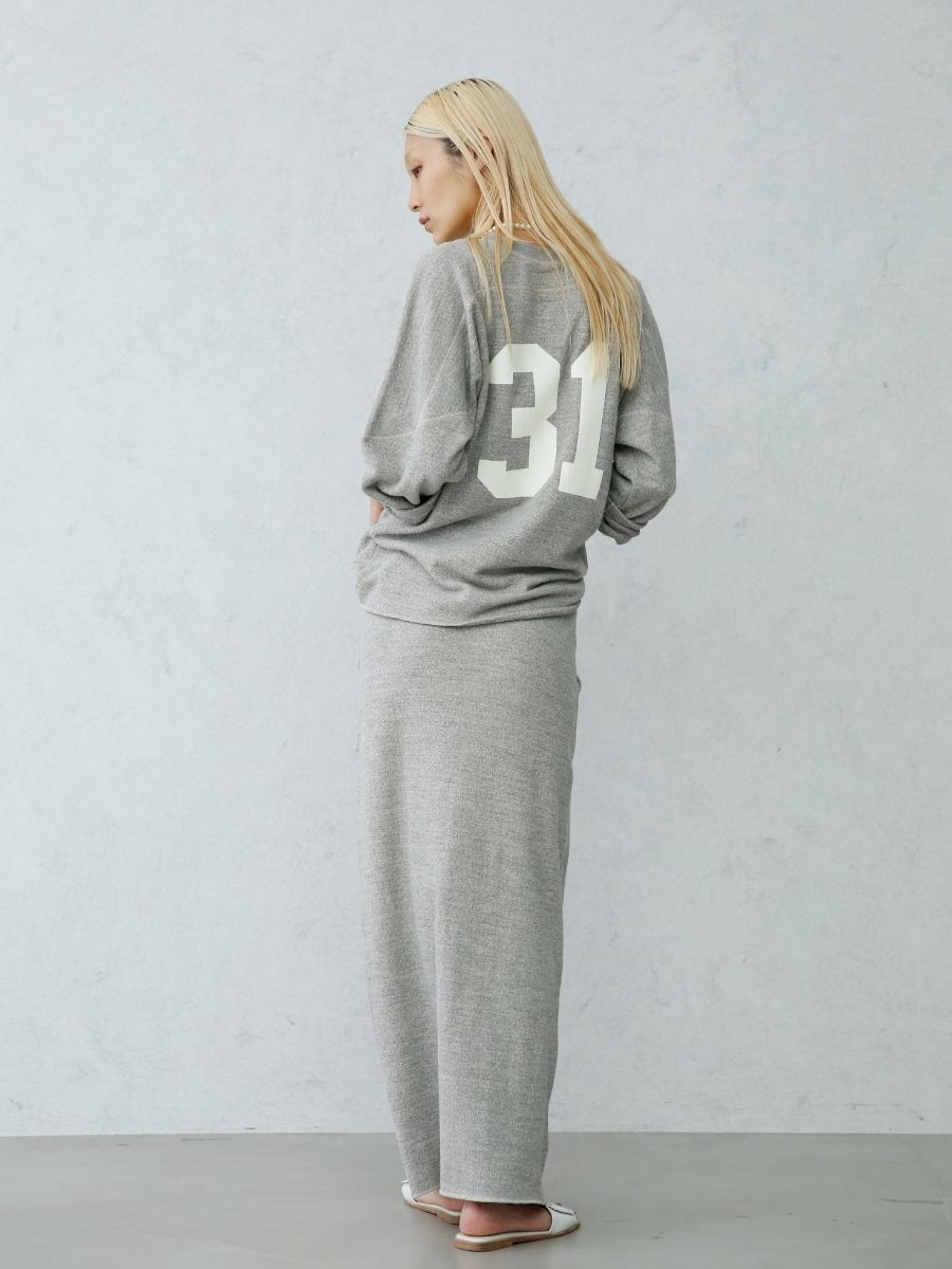 MADISONBLUE フード付きジャケット サイズ00 グレー OVERSIZED HOODIE MELTON | JACKET | MADISONBLUE