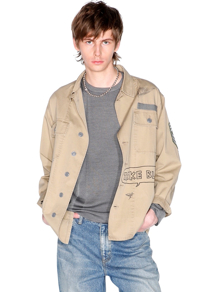 RANDOM RIB CREW NECK PO MNS