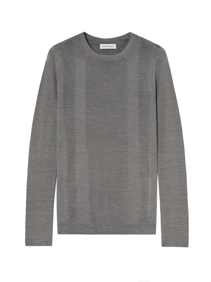 RANDOM RIB CREW NECK PO MNS